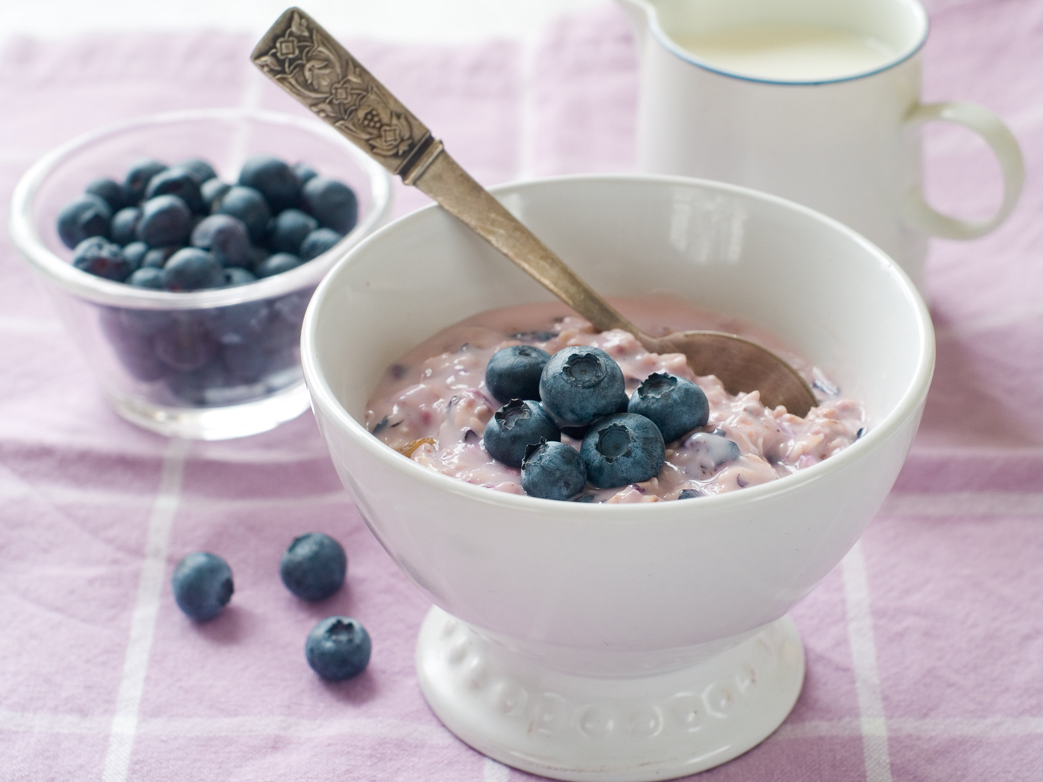 Blueberry & Coconut Porridge