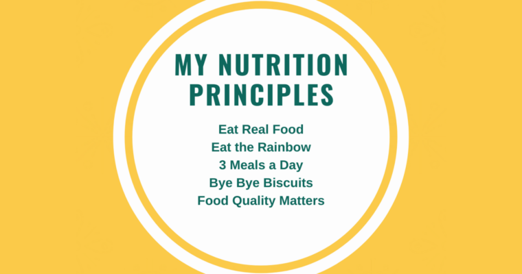 My Nutrition Principles – The Year of Health Day 8 – June 2021