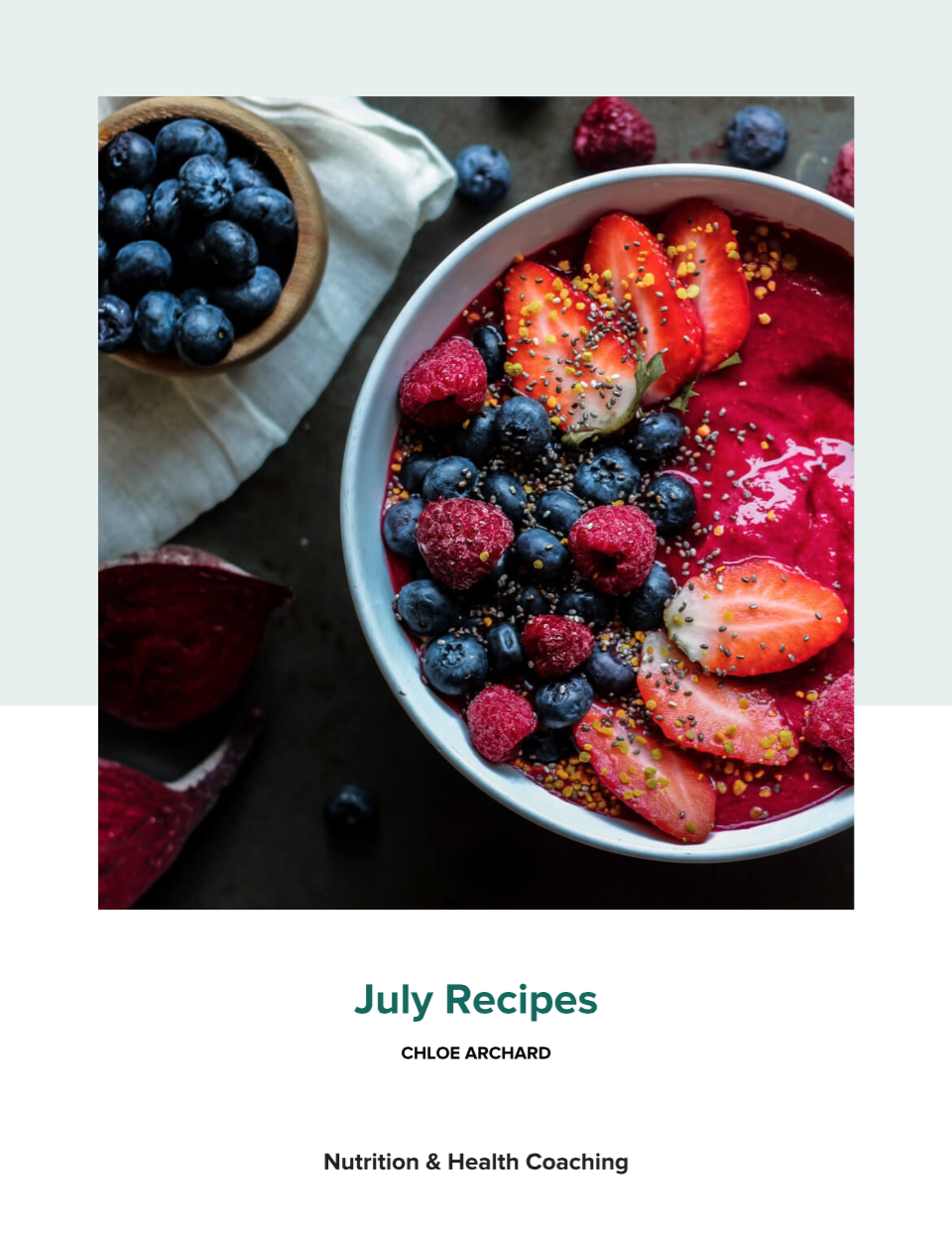 Day 39: Free Recipe Book for You, July 2021